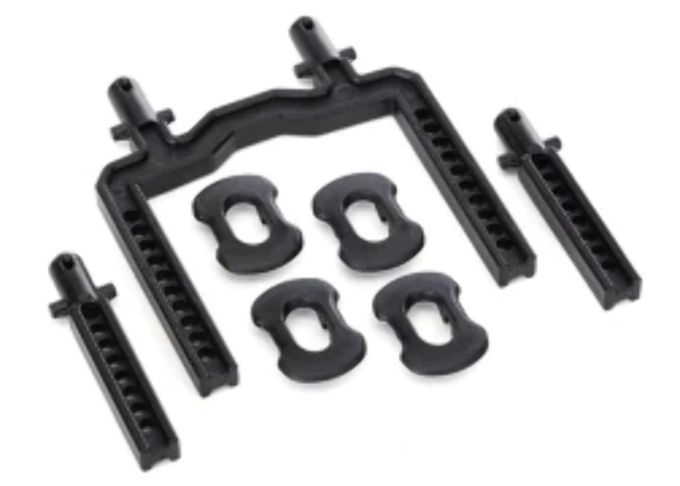 TRAXXAS Body mounts, Front & Rear (fits #8311 body) (2) - Image 1