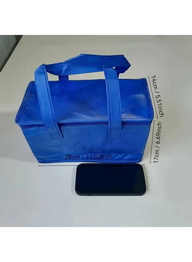 Insulated Hot Cold Food Delivery Bag Soft Aluminium Foil Lining Black - Image 3