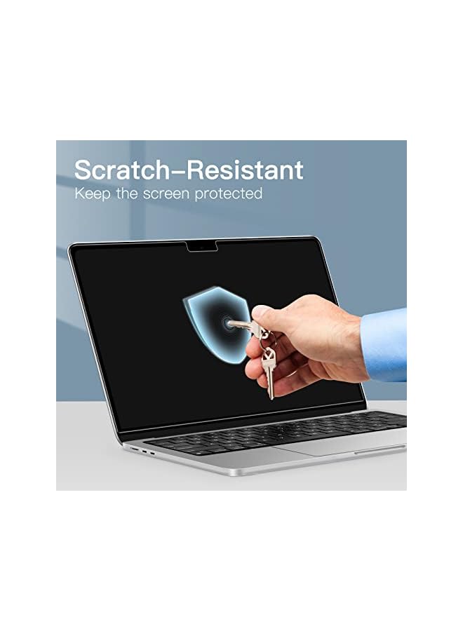 Jetech Screen Protector For Macbook Air 13.6 Inch (2022, M2), Anti-Glare Film Matte, Anti-Fingerprint, 2-Pack - Image 3