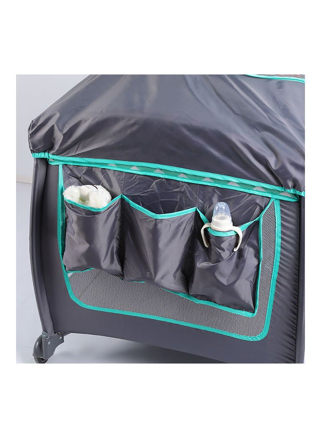 Kidle Baby Folding Bed 6-9 Months, Green - Image 4