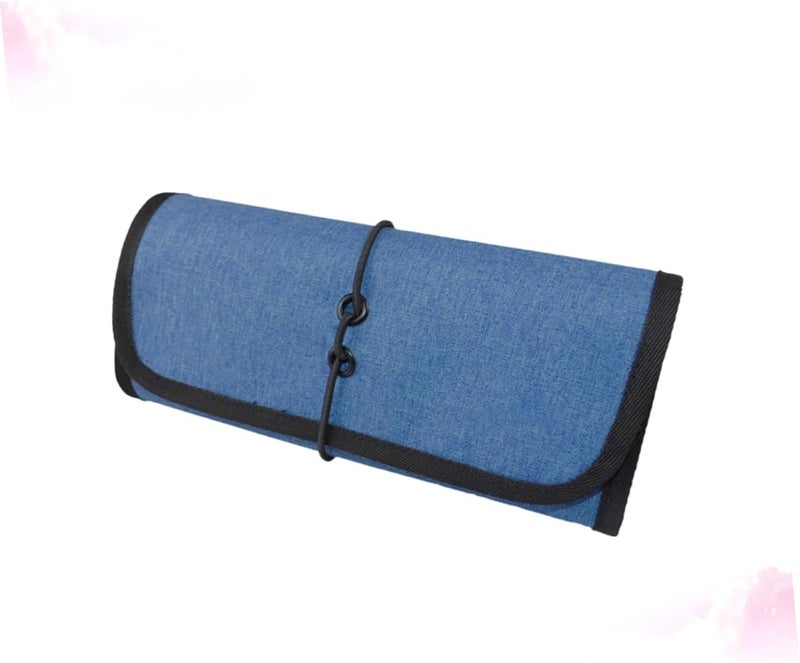 POPETPOP Practical Usb Cable Storage Bag Foldable Digital Pouch for Organizing Earphones and Chargers Large Capacity Accessory Case - Image 5