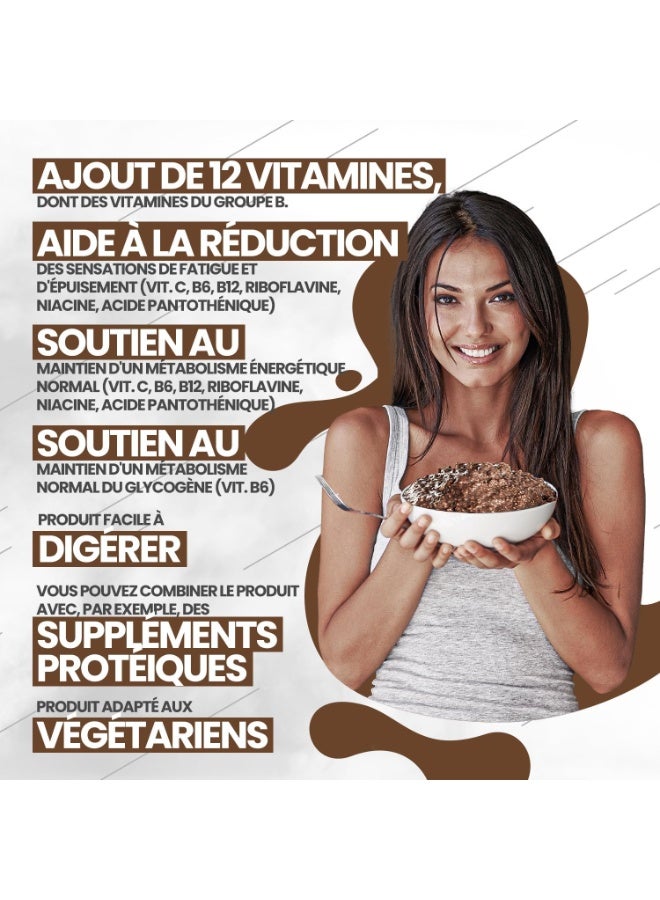 أولمب كريمة الأرز بالشوكولاتة الكريمية من سبورت نيوتريشن، 2.2 رطل - وجبة كربوهيدرات عالية الجودة مصنوعة من الأرز مع 12 فيتامينًا للطاقة والتعافي - Image 4