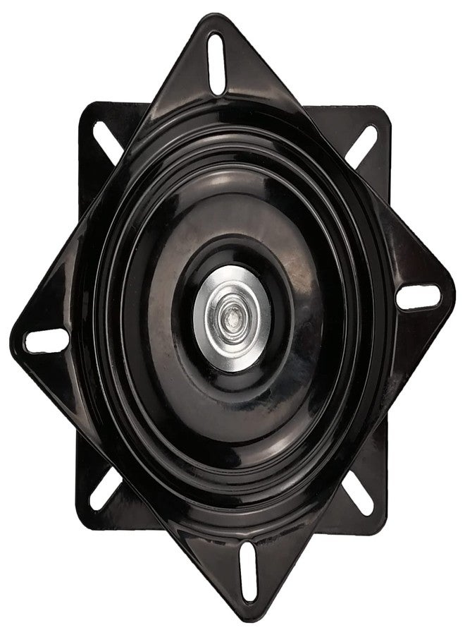 AeKeatDa 2 Pack 6 Inch Bar Stool Swivel Plate Replacement 360 Degree Swivel Square Turntable Base 6 Inch Ball Bearing Swivel for Swivel Chairs, bar Chairs, Rotating Brackets and More - Image 3