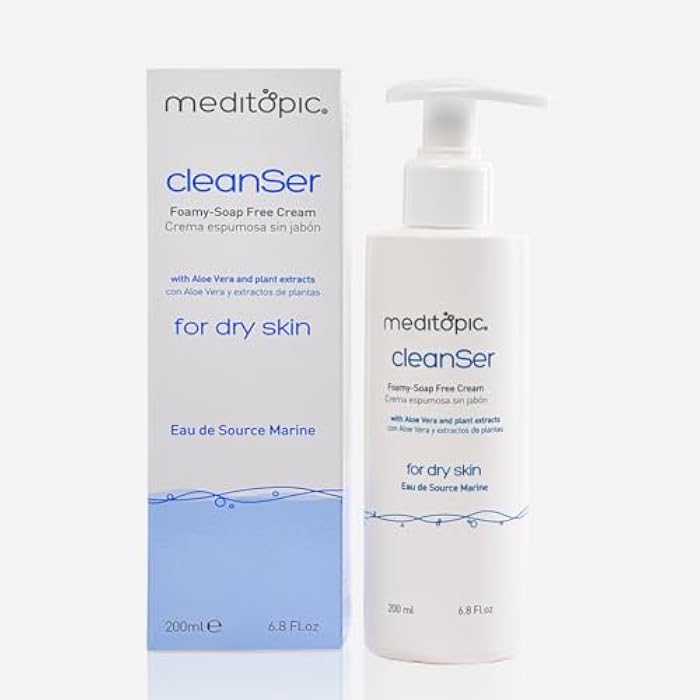 Meditopic Cleanser Dry skin Foamy -Soap Free Cream- 200 ml - Image 1
