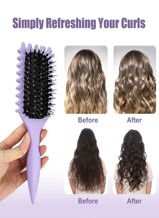 SHOPYSTAR Curly Hair Comb, Curly Hair Brush, Detangler Hair Brush Styling Brush For Detangling,Combing,Shaping And Defining Curls For Women And Men Less Pulling,Reduce Pulling And Curl Separation - Image 2