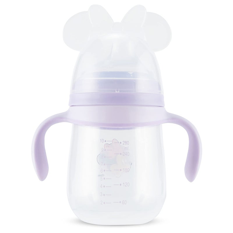 Disney Sippy Cups for Toddlers, Learner Sippy Cups for Kids with Pacifier, BPA-Free Trainer Cup with Handles, Leak-Proof Minnie Mouse and Mickey Mouse Sippy Cups, Perfect Unisex Gift for Children - Image 2