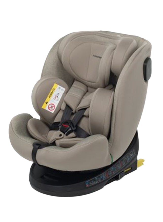 FOPPAPEDRETTI Circle I-Size Car Seat Sand (0-12Yrs) - Image 1