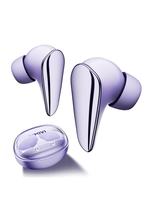 Mivi DuoPods i7 in Ear Ear Buds Wireless -The 3rd Dimension of Sound with 3D Soundstage, High Fidelity Drivers, Advanced Audio Codec for Lossless Audio Earbuds, Made in India