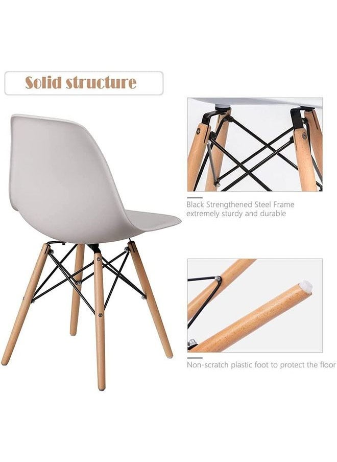 Generic - Dining Chair,Fashion Office Chair Modern Side Dining Chairs Kitchen Chair Ergonomics Outdoor Plastic Chair Lounge Reception Chairs for Dining Room/Living Room - Image 1