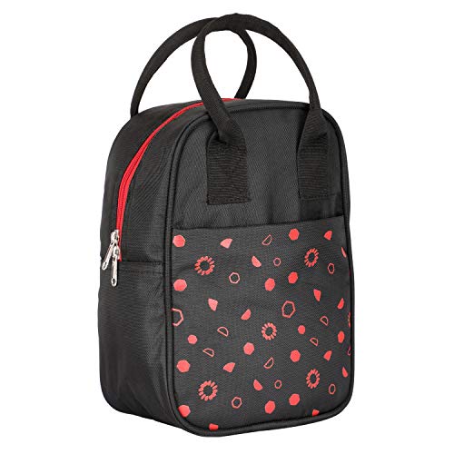 999 Lunch Bags (RED) Carry on Lunch Bag for School Office Picnic Travel Camping Outdoor Compact Heat Preservation Waterproof Meal Bag for Men Women and Kids - Image 1