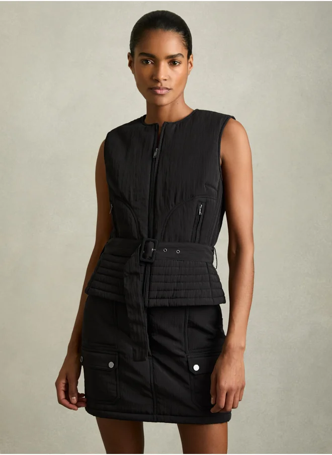 REISS Quilted Vest