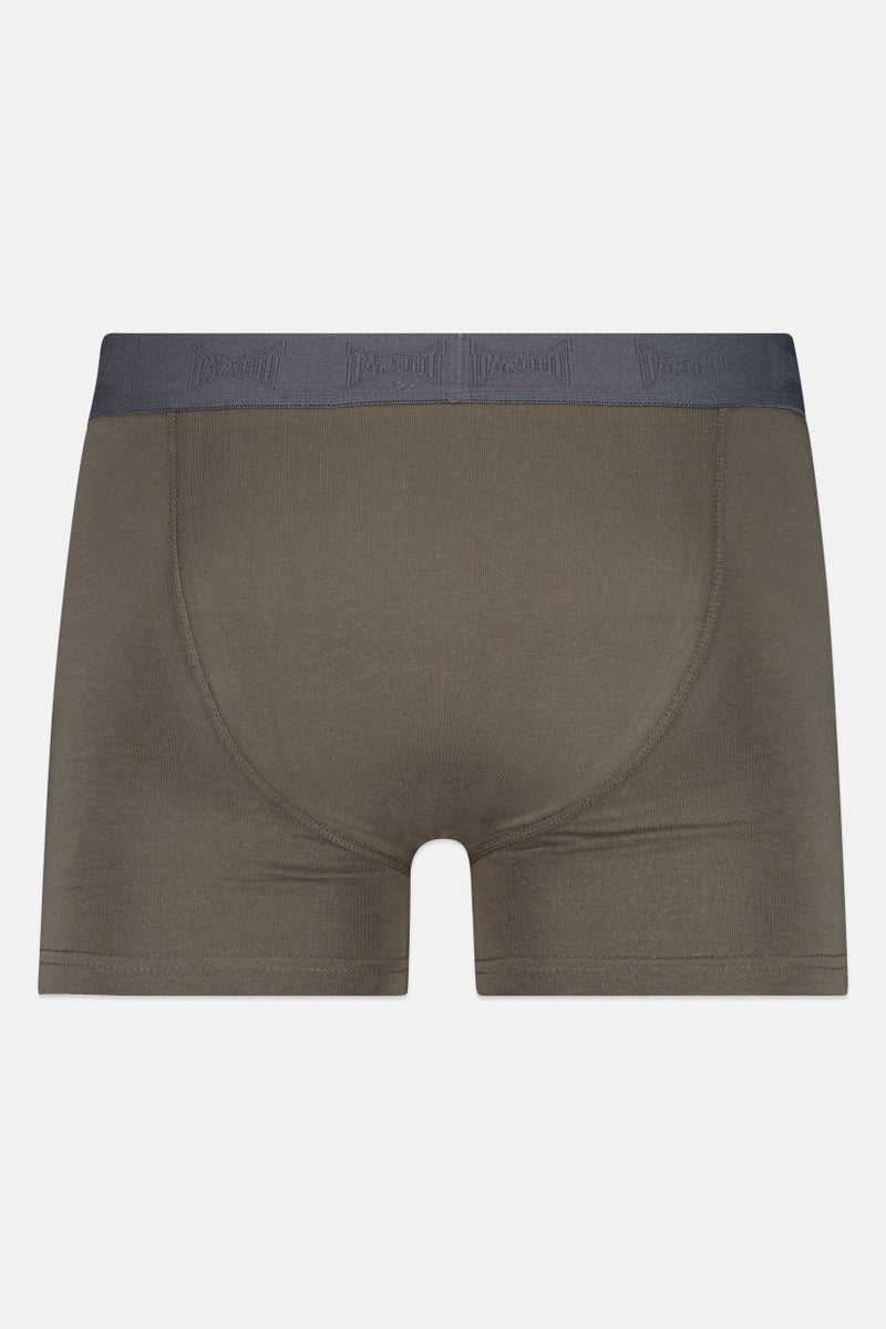 TapouT Men 3 Pieces Brand Logo Boxers, Multicolor - Image 2