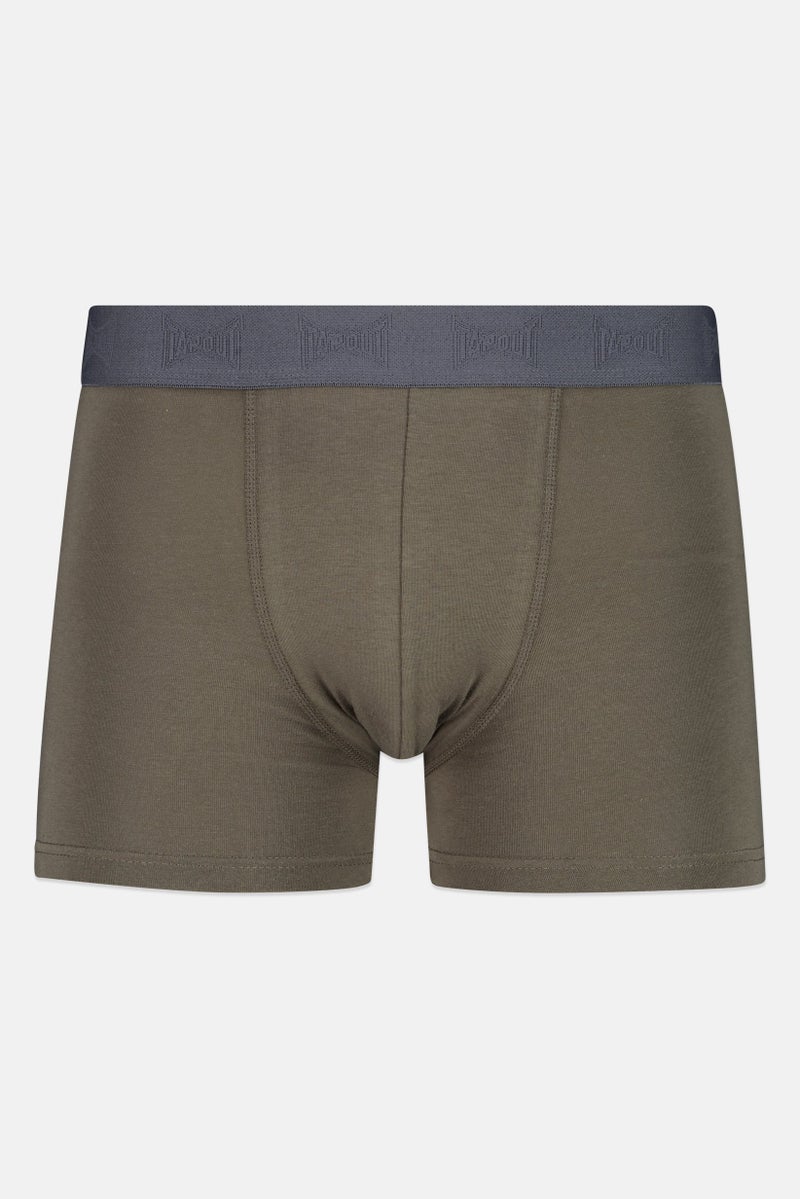 TapouT Men 3 Pieces Brand Logo Boxers, Multicolor - Image 5