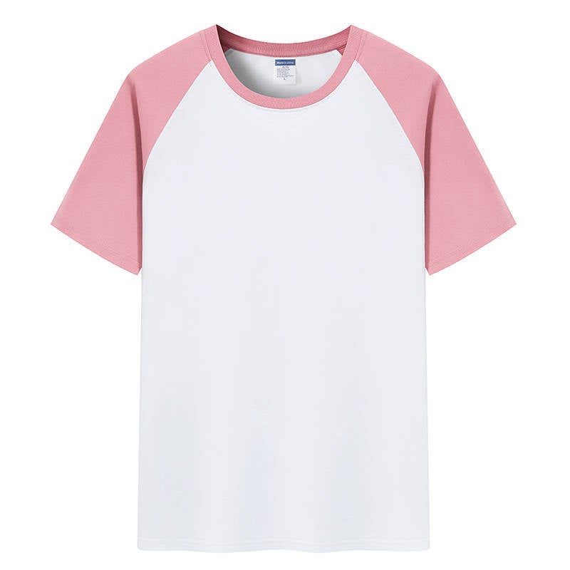 Fine Shoulder Style Pure Cotton T-Shirt Combed Cotton Short Sleeve Printed Logo Kid T-Shirt Young Cyber Celebrity T-Shirt