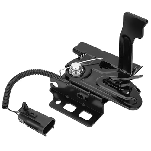 C-Tzu Front Hood Latch Lock Assembly with Sensor Switch Fit for Chevy Tahoe Silverad Suburban Impala Avalanche Malibu GMC Sierra Yukon Cadillac Escalade 2007-2014 Replaces 15139168 - Image 1