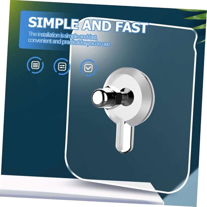 50 قطعة من خطافات الحائط اللاصقة ذاتية اللصق، قوية التثبيت متعددة الأغراض للمطبخ دون إتلاف الجدران - Image 5