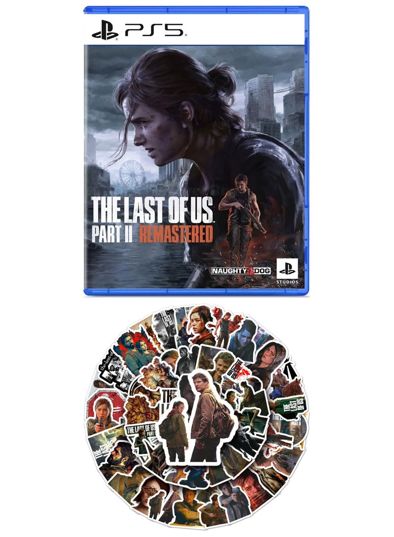 PlayStation The Last of Us: Part II Remastered PS5 Edition + Game Stickers - Image 1