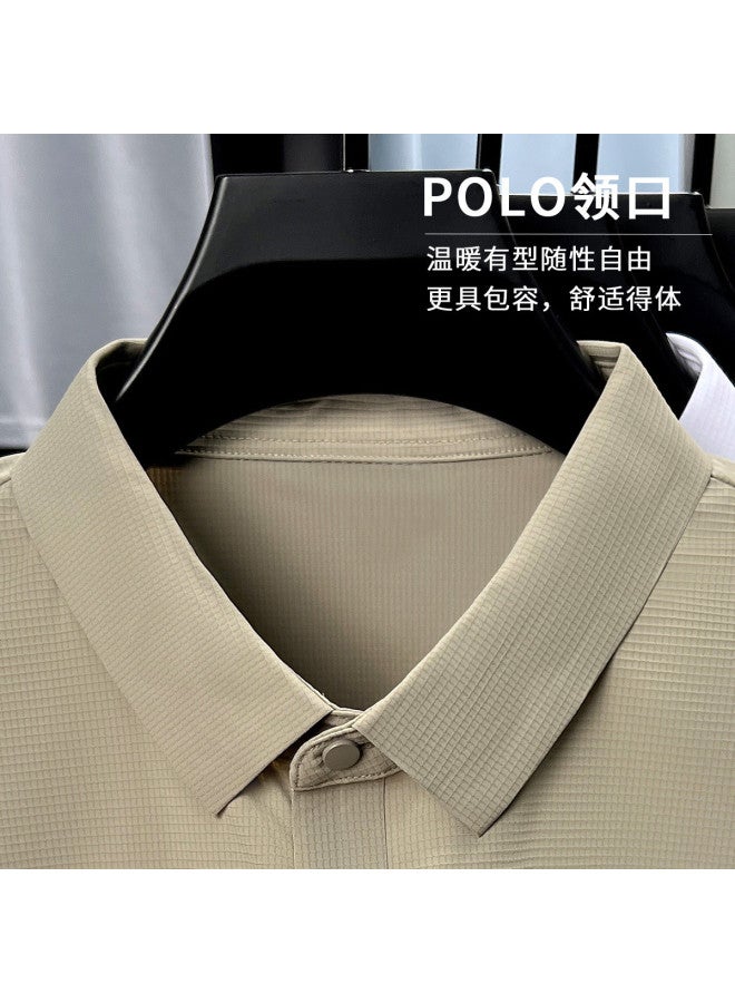 FOLUNSI lightweight, Breathable & Easy-care Bestseller Men's Summer Casual Polo Shirt With Flip Collar - Image 4