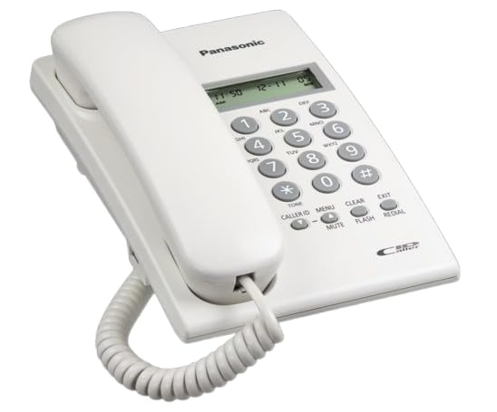 Panasonic Corded Telephone, White - Image 2