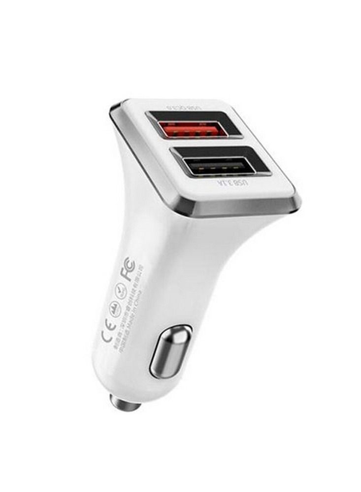 ويكومي شاحن سيارة WP-C19 | 1USB 3.1A +QC3.0