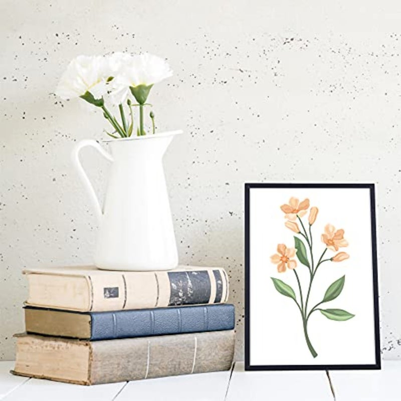 إطار صورة مقاس A4، إطارات شهادات مقاس 21 × 30 سم مصنوعة من الخشب الصلب مع واجهة زجاجية شبكية للتعليق على الحائط وعرض الطاولة، أسود، عبوة من 4 قطع - Image 4