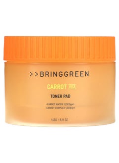 BRING GREEN Bringgreen, Carrot Vita Toner Pad, 5.11 oz (145 g)  - Image 1