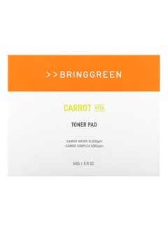 BRING GREEN Bringgreen, Carrot Vita Toner Pad, 5.11 oz (145 g)  - Image 2