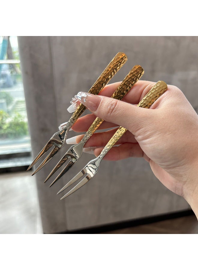 SHAOZHEN 12PCS Stainless 316 Steel Fork Set - Appetizer, Salad, Fruit, Western Steak, Coffee Stirring - Portable for Party, Travel, Hotel, Household Use - Upgrade to high quality - Image 5