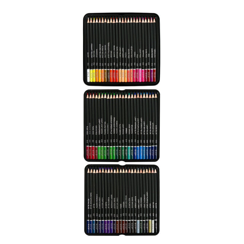 Color Pencils 72 Colors Ergonomic Design Drawing Kit - Aesthetic Improvement Painting Tool for School Students, Beginners, Art Enthusiasts - Image 2