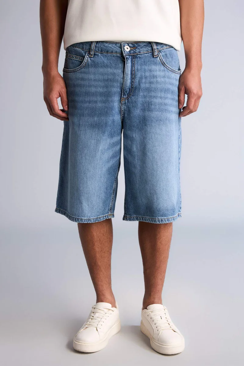 Defacto  Baggy Fit Bermuda Shorts for Men | Best Price UAE