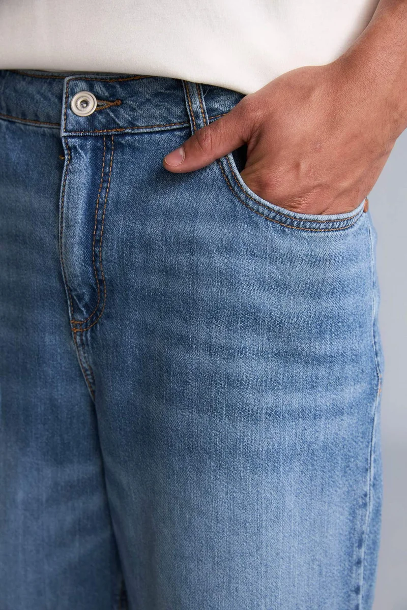 Defacto  Baggy Fit Bermuda Shorts for Men | Best Price UAE