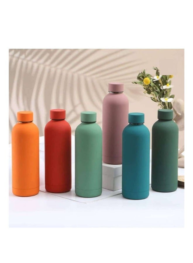 Stainless Steel Water Bottle - 500ml | Ideal for Outdoor Sports and Travel - Image 1