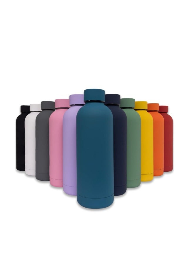 Stainless Steel Water Bottle - 500ml | Ideal for Outdoor Sports and Travel - Image 2