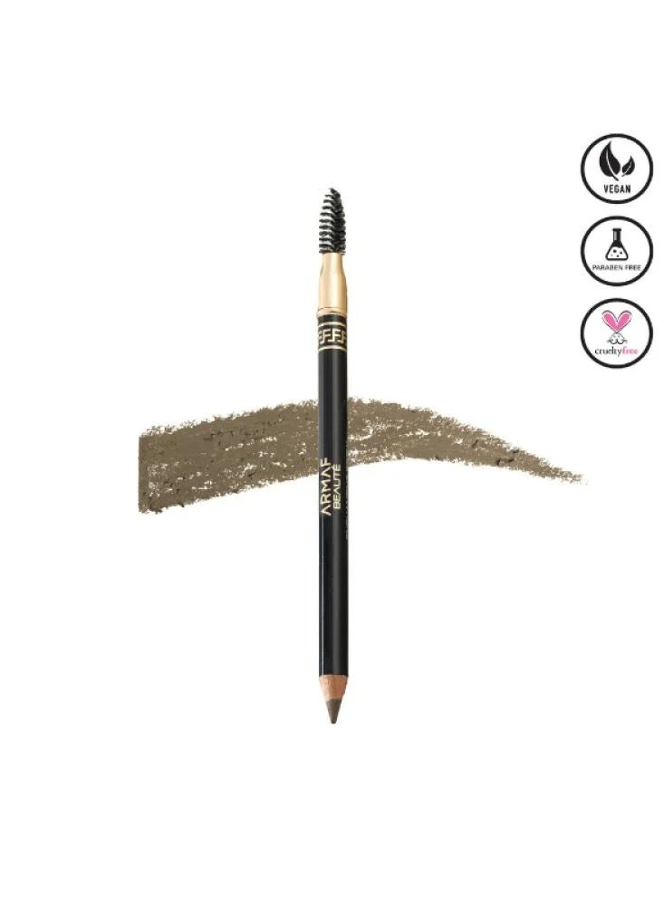 ارماف بيوتي قلم تحديد الحواجب الساحر مع فرشاه من ارماف بيوتي , Ebony