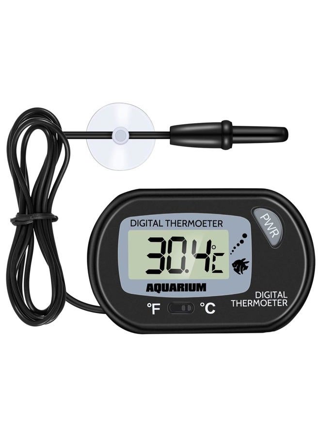 Zacro LCD Digital Aquarium Thermometer Fish Tank Water Terrarium Temperature - Image 1