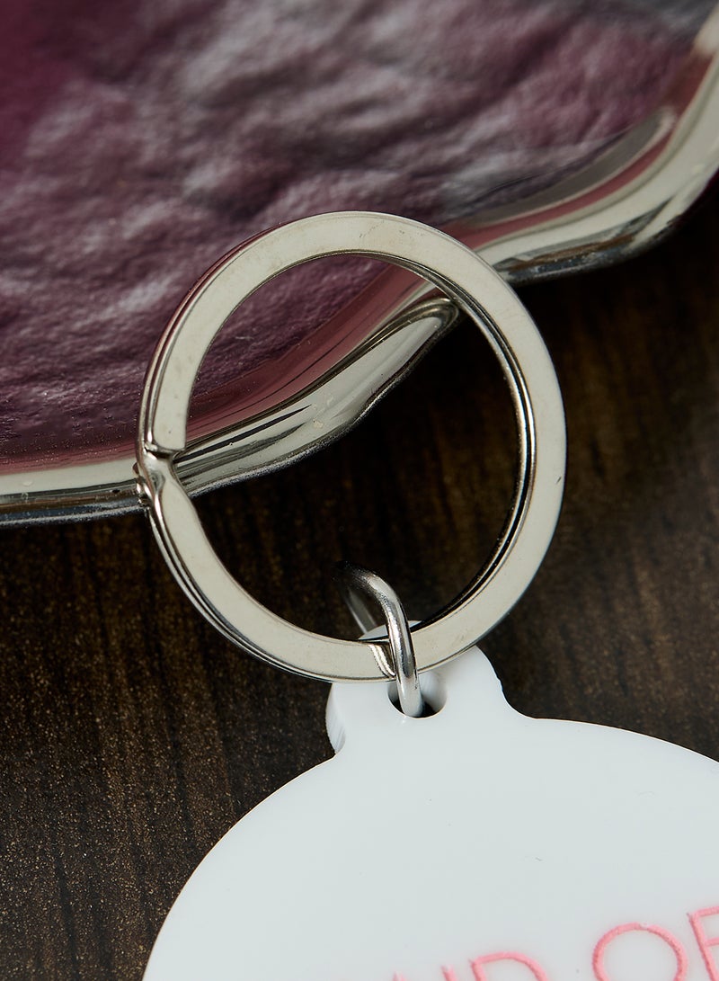 Flamingo Candles Maid Of Honour Keytag - Image 3