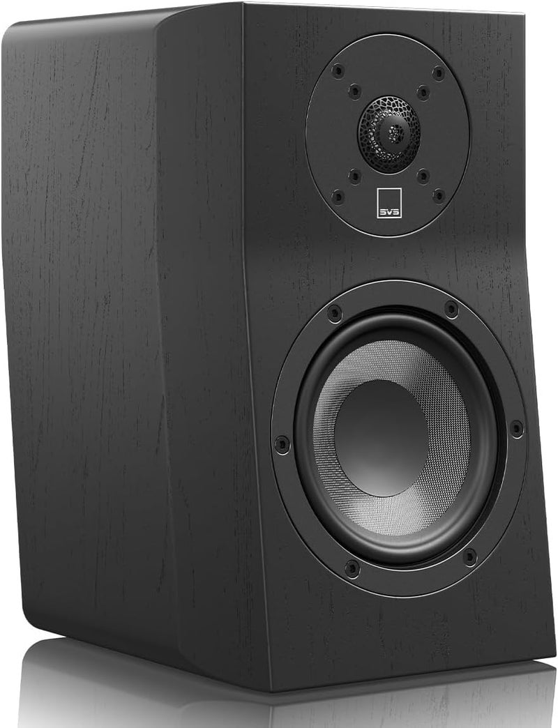 SVS Ultra Evolution Nano Bookshelf Speakers - Pair (Black Oak) - Image 2