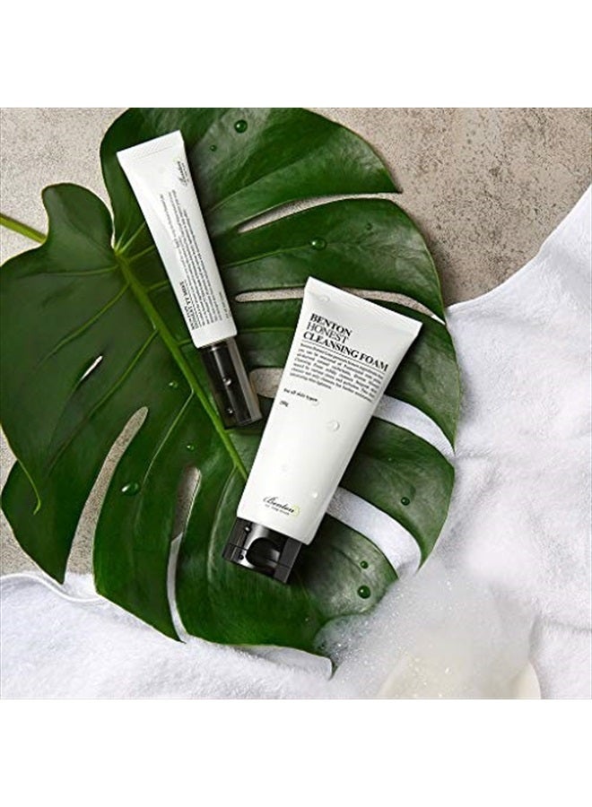 Benton Honest Cleansing Foam, 150g, Moisturizing, Soothing, Sensitive Skin, Dehydrated skin, Dermatologically Tested, Creamy and fine foam, Camelia Japonica Seed Oil, Palm oil derived surfactant - Image 4