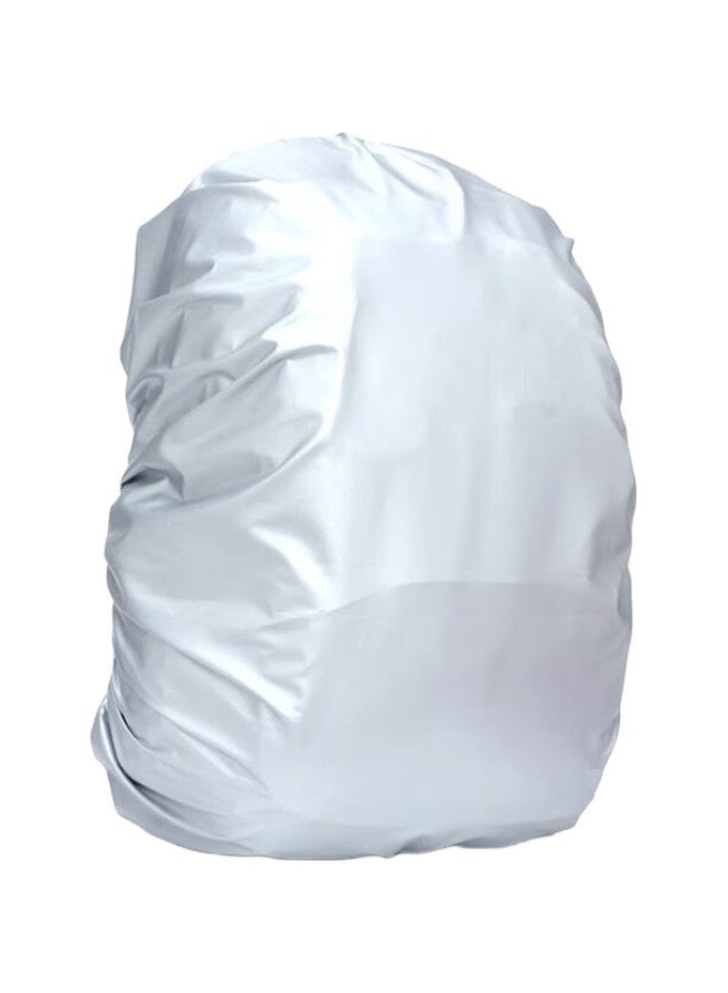 Earlymen Early Traveler Photography Backpack Rain Cover, Travel Backpack Waterproof Cover For Primary And Secondary School Students' Schoolbags, Rain And Dust Protection Cover 35L Silver - Image 3