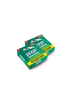 Derby Derby Professional Single Edge Razor Blades 100 Count Pack of 2 