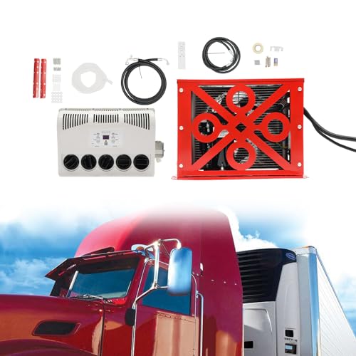 CNCEST 12V Truck Cab Air Conditioner 11000 BTU Split AC Fits Semi Trucks Bus RV Caravan Mini Split RV Truck Air Conditioner Unit Fit Semi Truck Caravan - Image 3