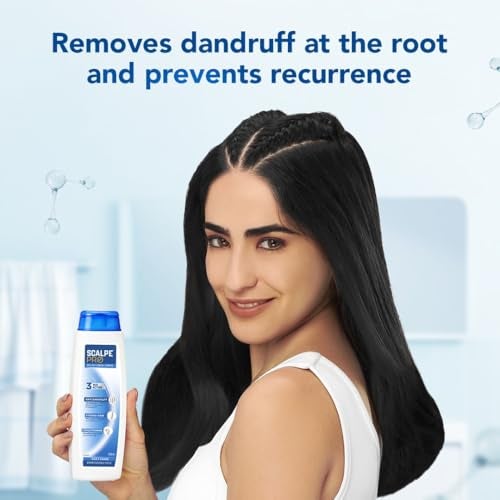 Scalpe Pro Daily Anti-Dandruff Shampoo | Removes Dandruff from Source | Prevents Itching & Irritation | Scalpe Science | Climbazole Formulation | Dermatologically Tested | For Women & Men | 400ml - Image 4