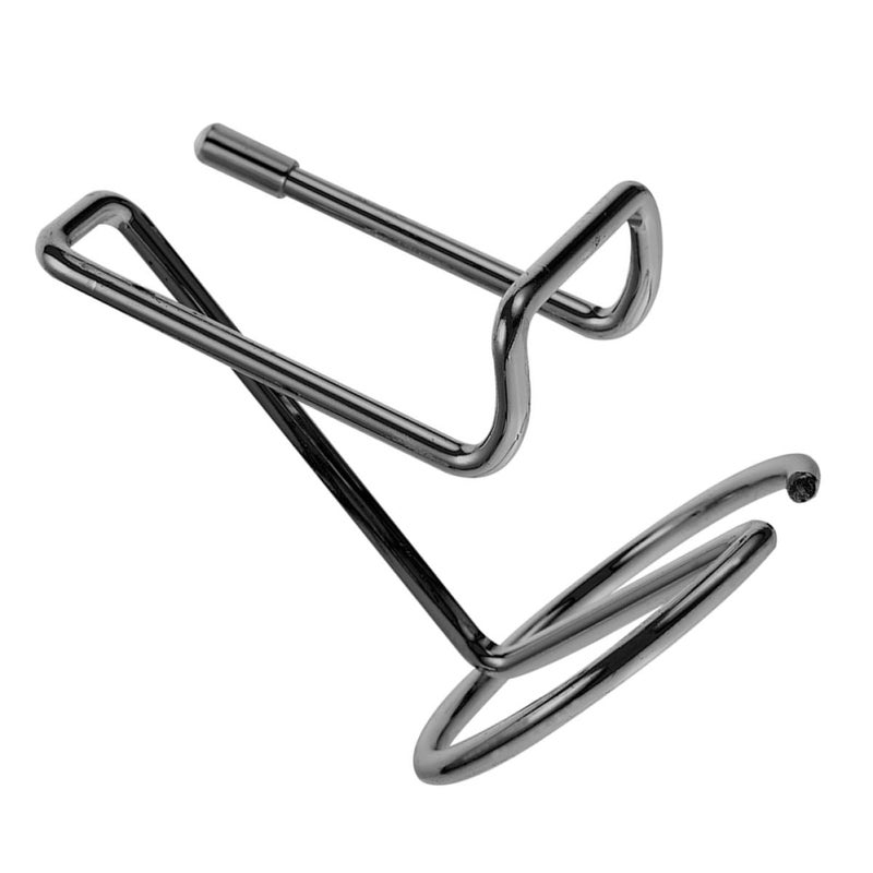 Metal Phone Stand Holder For Desk Bed Office Home Stable Black - Image 2