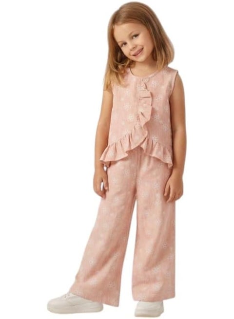 Bongo   Cotton Girls' Set , 5 Year  - Cashmere