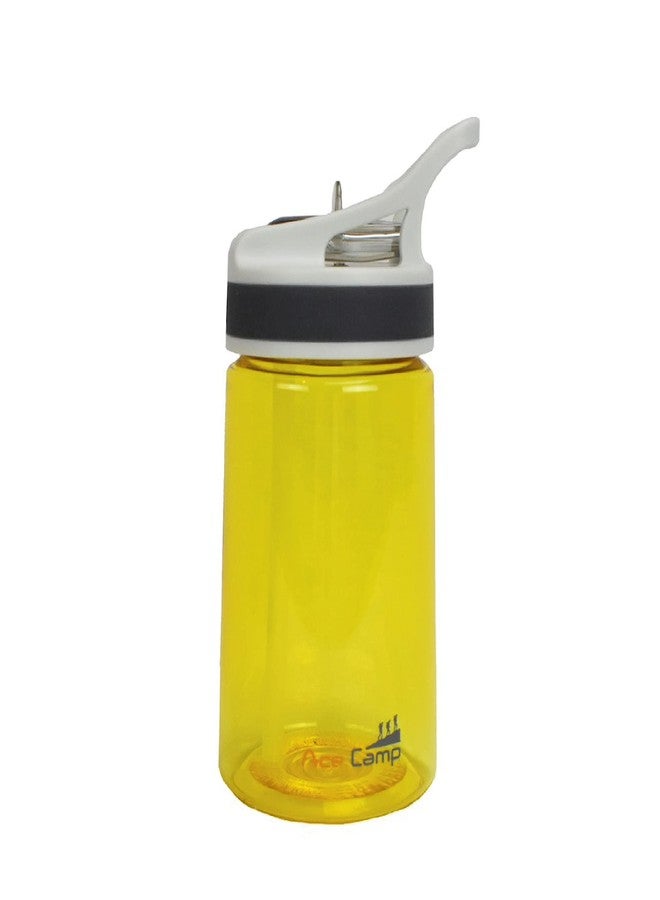AceCamp TRITAN Portable Water Bottle for Kids, Toddlers, Adults, Odor & BPA-Free Leakproof Plastic Water Bottle, Hiking, Camping, School, Outdoors (12oz/20oz/27oz) (12 oz - Yellow) - Image 1
