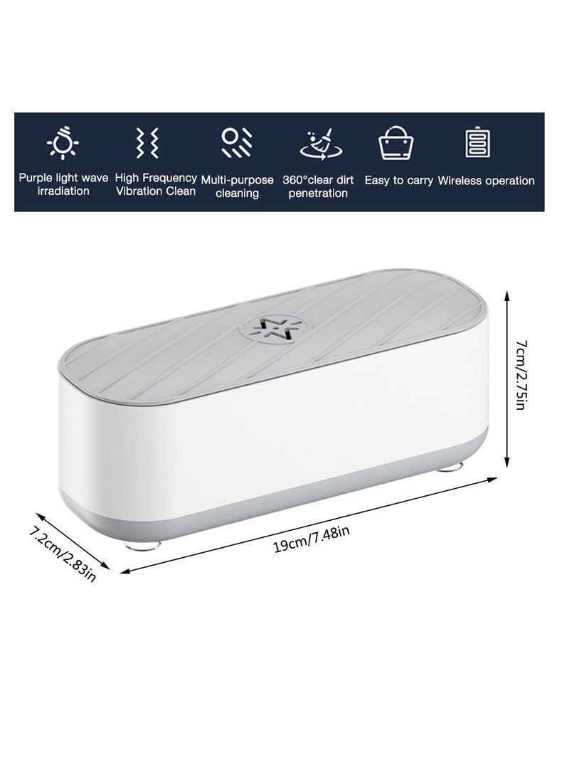 Generic Ultrasonic cleaner, ultrasonic cleaning device 250ml, ultrasonic cleaner, dentures Ultrasonic cleaner for glasses, jewelry, rings, necklaces, makeup brushes, razors, dentures - Image 3