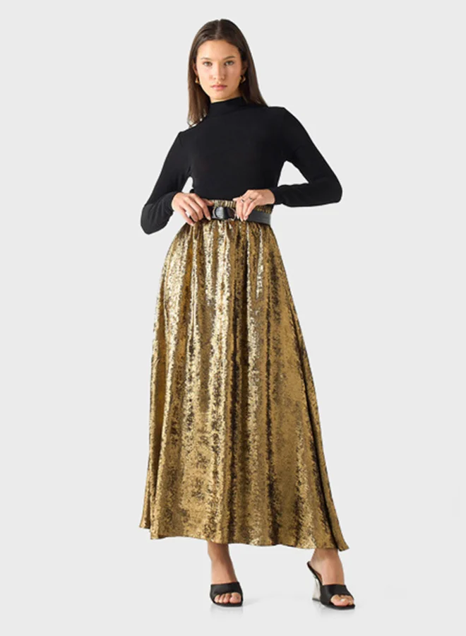 2Xtremz Textured High Neck Top