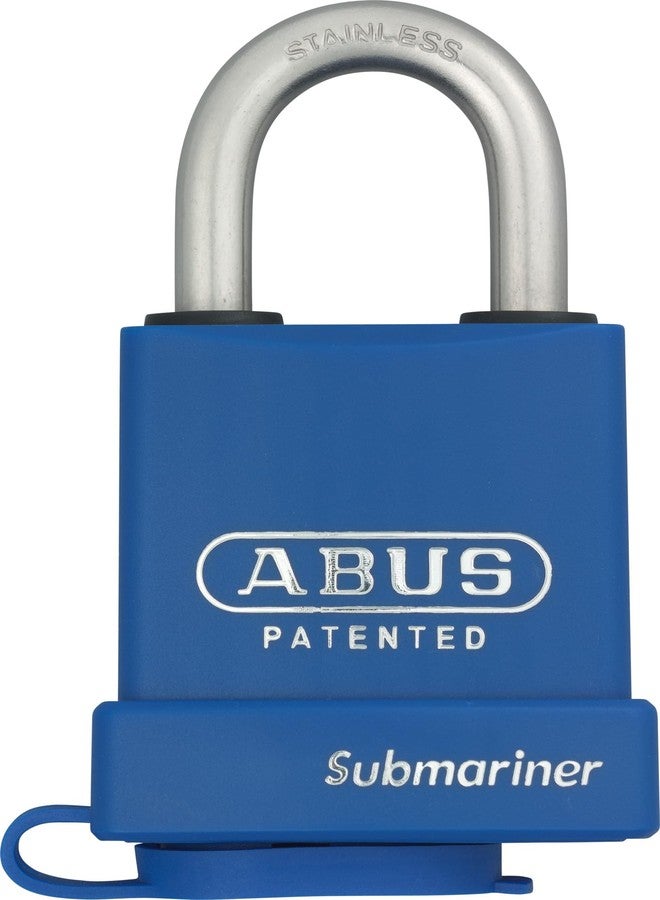 أباس قفل ABUS 83WP-IB/53 Submariner C 300 Schlage قابل لإعادة المفتاح من النحاس المطلي بالكروم، بمفتاح مختلف - Image 1