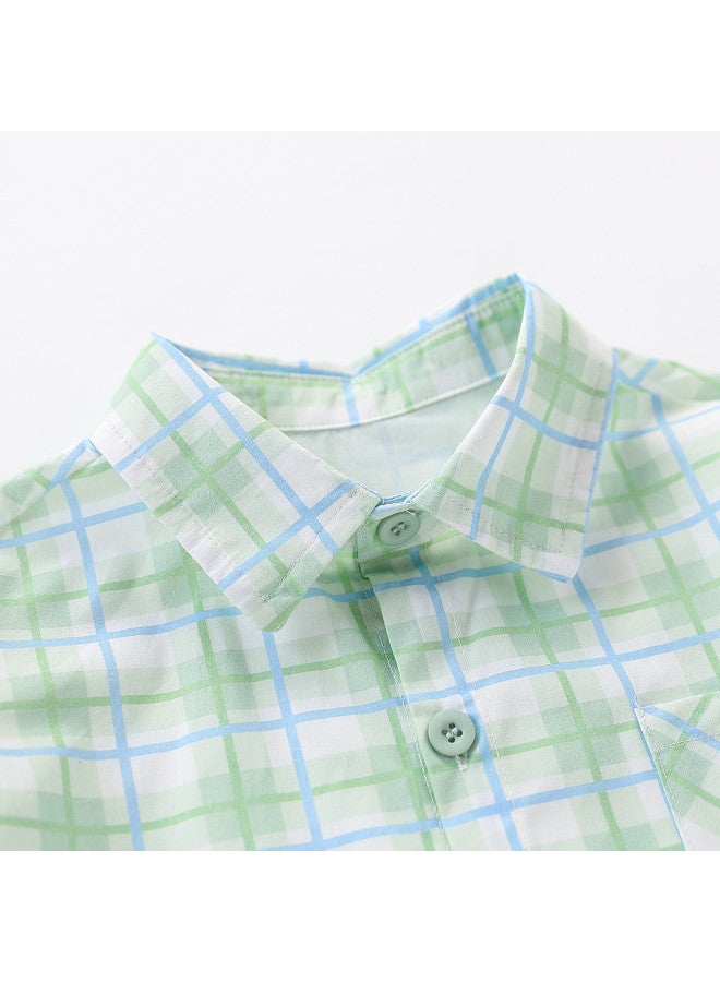 Boys' Autumn Fashion Preppy Style Versatile Shirt Children's Shirt Trendy - Image 5