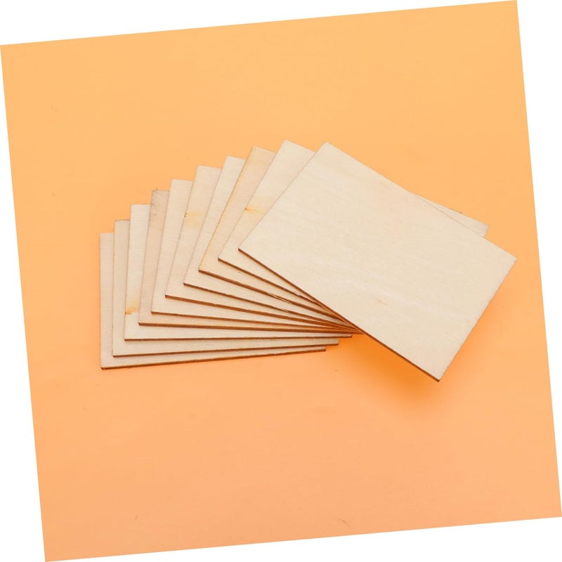 Colorful Wooden Log Slices Kit For Crafts And Dollhouse Decoration - Image 4